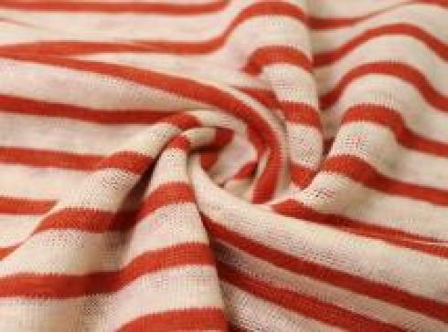 Linnen Stripe Knit Fabric Product Functies en Toepassingen