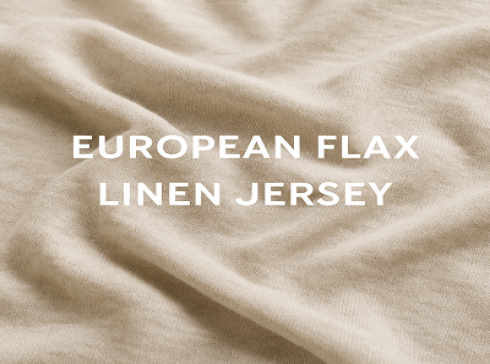 Waarom Europese vlaslinnen jerseystof de toekomst van duurzame mode is
